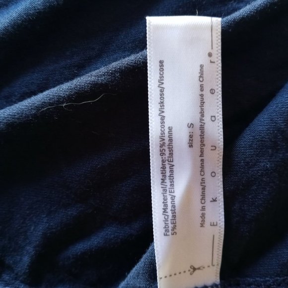 Navy Blue Robe - Picture 3 of 3